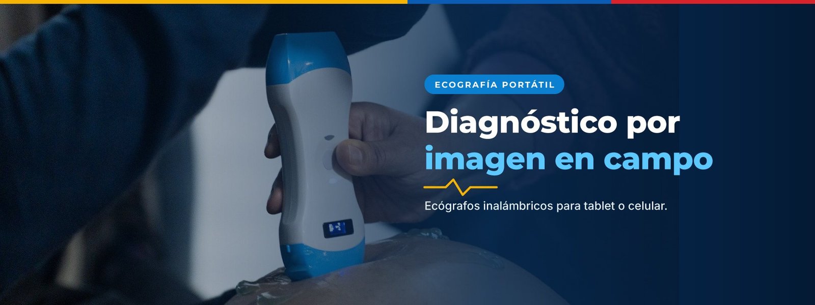 Ecografía portátil: diagnóstico por imagen en campo
