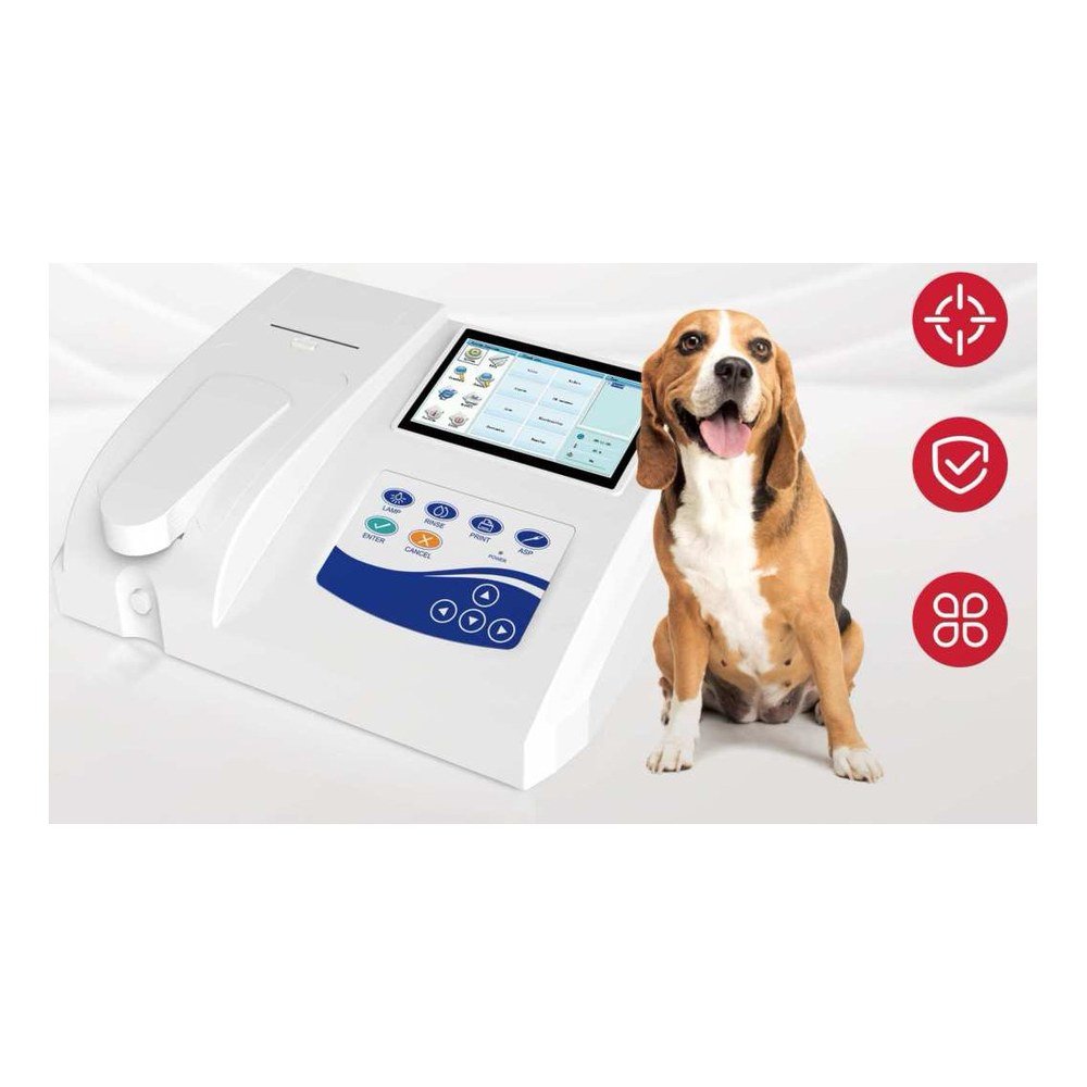 Analizador bioquímico semiautomático veterinario BC300