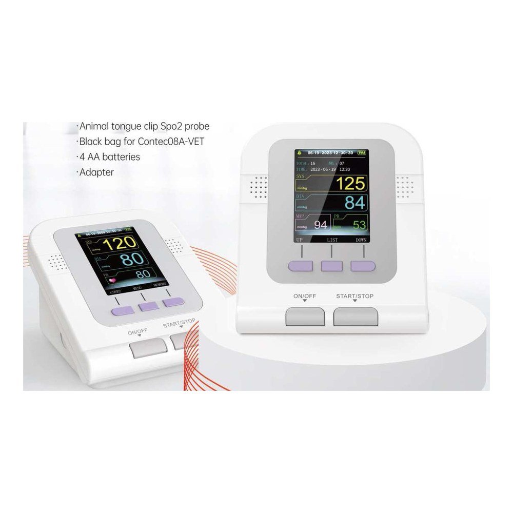 Monitor de presión arterial veterinario CONTEC08A-VET
